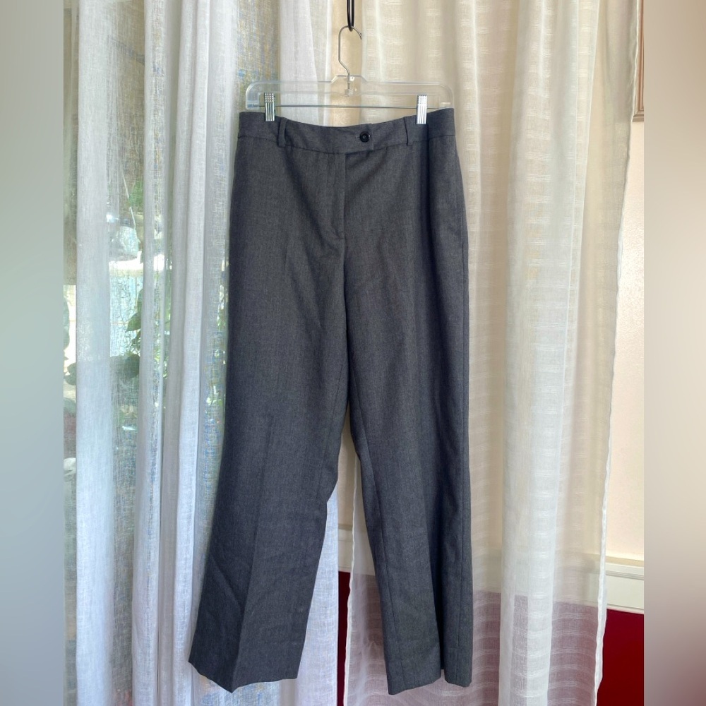 bbzipper New Macy 100% Wool Gray Dress Trousers Size 12